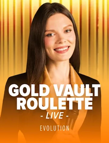 Gold Vault Roulette live dealer game (97.3% RTP) at casino Britsino