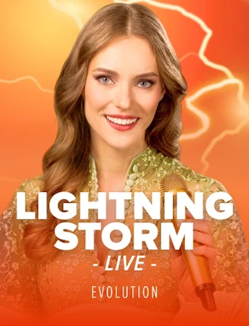 Join Lightning Storm by Evolution on Britsino online casino, 96.1% RTP