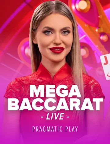 Mega Baccarat live table at Britsino Casino, RTP 98.9%