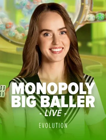 Monopoly Big Baller from Evolution in the Britsino Casino live rooms, 96.2% RTP