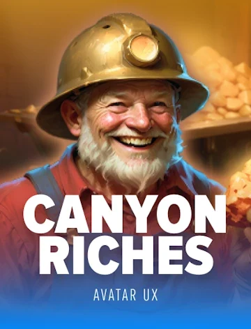 Canyon Riches slot (96.1% RTP) in the Britsino Casino lobby