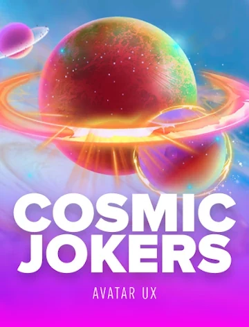 Cosmic Jokers slot (96.1% RTP) in the Britsino Casino lobby