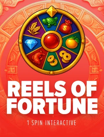 Reels Of Fortune from 1Spin Interactive, RTP 96.2%, on Britsino online casino