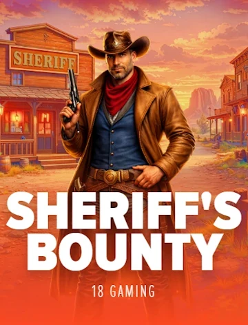 Sheriffs Bounty from 18 Gaming, RTP 95.8%, on Britsino online casino